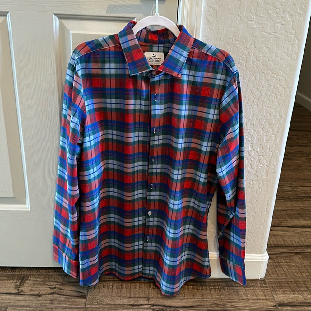 Mizzen + Main long sleeved button up